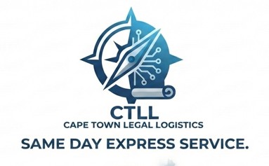 Courier running with urgent delivery package and clock